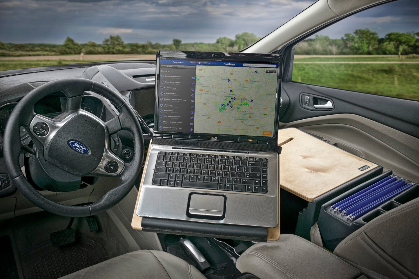 Reach Desk Front Seat