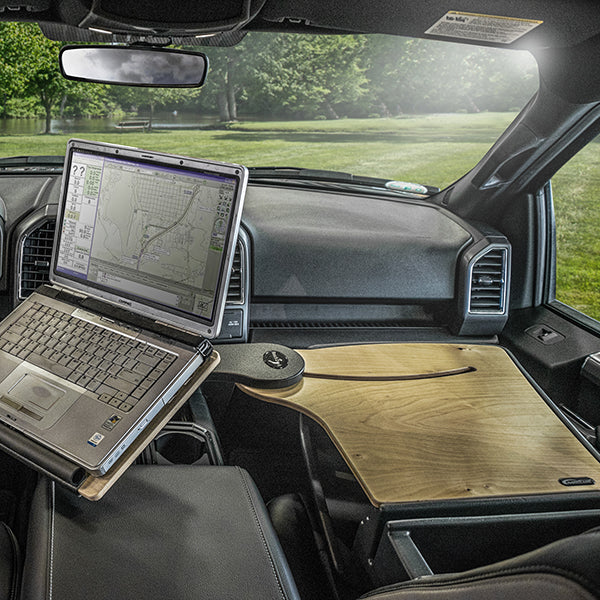 Reach Desk Front Seat Grey