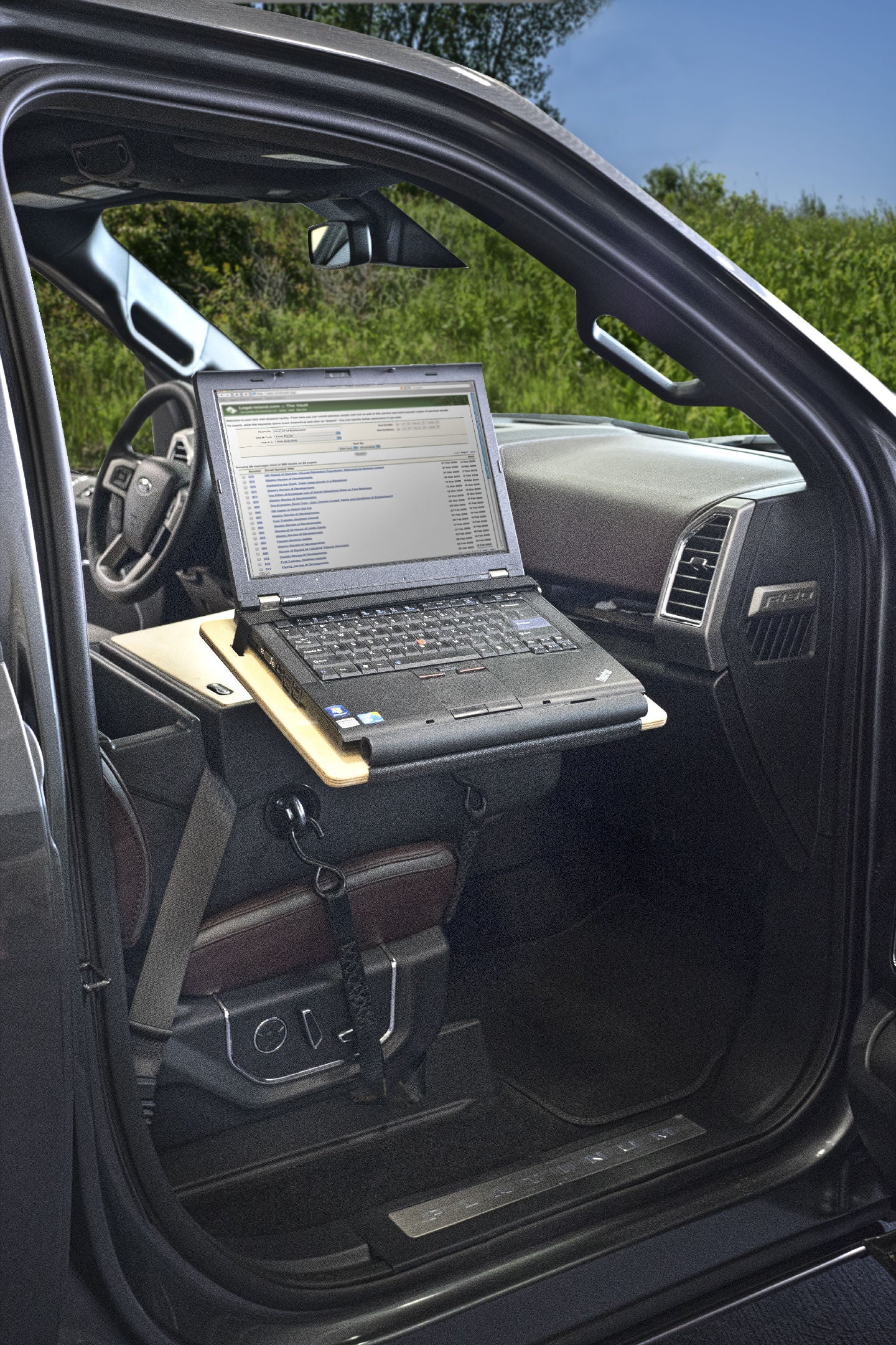 Reach Desk Front Seat
